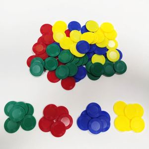 Accesorios de Mahjong de Plástico PS de 22 mm, Fichas de Juego con Diseño de Girasol, Fichas de Póker - Product Image 2