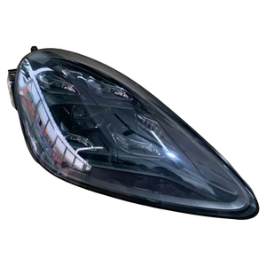 Fari anteriori neri fumé di alta qualità per <span class=keywords><strong>Porsche</strong></span> <span class=keywords><strong>Cayenne</strong></span> modelli 18-23, vendita diretta dalla fabbrica e all'ingrosso. - Product Image 3