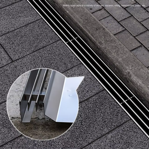Caniveau de Drainage Extérieur Linéaire Commercial en Acier Inoxydable 304 316, Moderne, Durable et Anti-Corrosion - Product Image 2