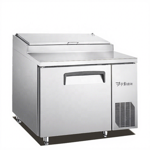 Réfrigérateur et réfrigérateur de <span class=keywords><strong>comptoir</strong></span> de préparation de <span class=keywords><strong>pizza</strong></span> à porte unique de 46 pouces de style américain de cuisine commerciale - Product Image 1