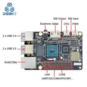 Computador de Placa Única com Acelerador NPU Quad-Core ARM Cortex-A53 para Sinalização Digital e IHM - Product Image 2