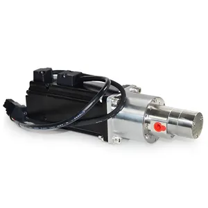 小型微磁驱动齿轮泵高压1.2L泵头24v水油粘度液体加注计量泵