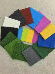 Gazon synthétique, tapis mural vert, herbe artificielle, décorations de jardin extérieur, échantillons gratuits, rouleau de tapis, matériau PP+PE - Product Image 4