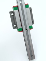 HIWIN Guides linéaires en acier miniatures pièces CNC glissière HGH15CA HGH20CA HGH25CA Rail linéaire nouveau avec moteur à roulement PLC