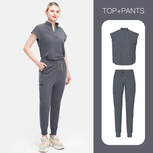 Conjunto de Yoga 42015 Jogger Scrubs, Ajuste Perfecto, Venta al Por Mayor, Fabricante, Estilo Activo Profesional para Damas - Product Image 1