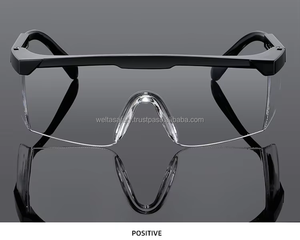 Lunettes de sécurité confortables WELTA Factory CE EN16321 Ansi Z87.1 pour homme, travaux de construction, protection des yeux - Product Image 4