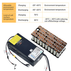 Disesuaikan 24V 36V 48V 60V 72V panduan otomatis kendaraan AGV WMR roda mobil Robot kursi roda listrik Lithium Ion baterai - Product Image 2