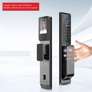 Flower Carpenter Safety Hardware Fully Automatic Smart Lock HMRB-1103 Face/Fingerprint/Password/Card/Key/App Unlock for - Product Image 5