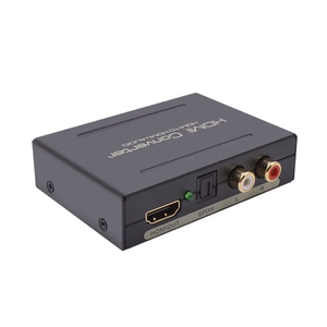 แปลง dolbi digit/dts <span class=keywords><strong>5.1</strong></span>ผ่านออปติคัลและ RCA 1080P อะแดปเตอร์ถอดรหัสเสียงแบบ PASS-Through Video - Product Image 1