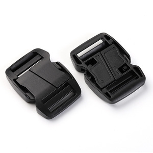 Hebilla de liberación lateral de plástico de 25 mm, negra, duradera, para bolsos, mochilas, cinturones, cascos - Product Image 3