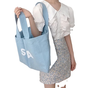 Sacs fourre-tout en toile pour le shopping, acceptant logo et couleur personnalisés, pour la vente d'épicerie, en coton biologique imprimé sur mesure - Product Image 1