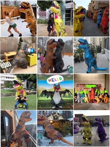 Halloween Noël Disfraz De Dinosaurio <span class=keywords><strong>T</strong></span> <span class=keywords><strong>Rex</strong></span> Blow-up Costume Gonflable Mascotte Dino Costume Gonflable <span class=keywords><strong>Dinosaure</strong></span> Personnalisé - Product Image 6