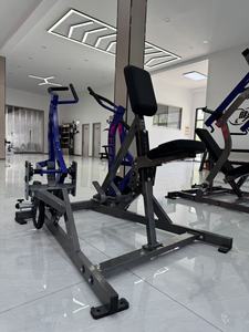 Máquina de remo sentado de tipo dividido con carga de placas de acero de grado comercial, equipo de gimnasio de alta resistencia, directo de fábrica, para entrenamiento de espalda y pecho - Product Image 2