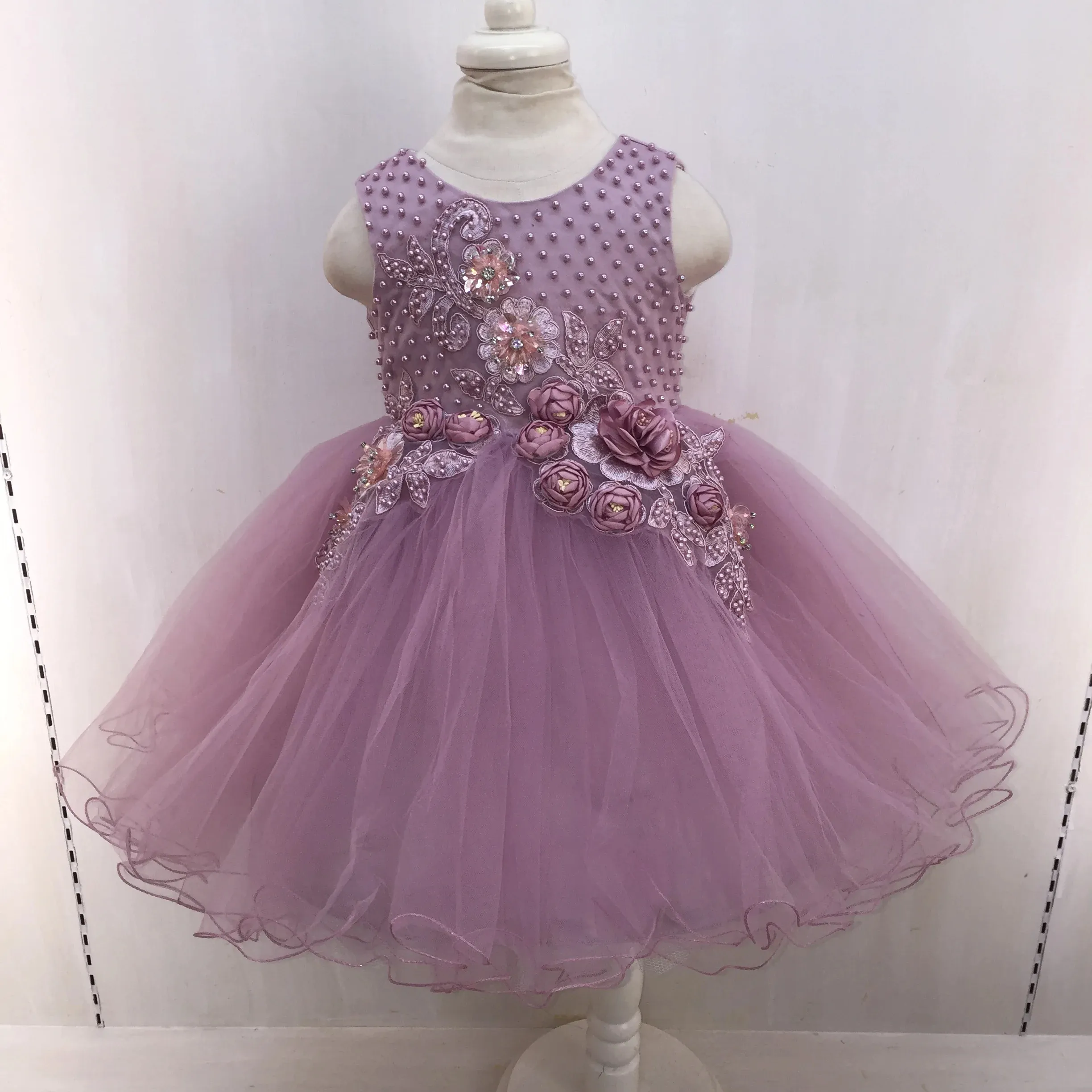 New girls'dress đối với lớn và trung bình trẻ em Hoa trẻ em của Váy cưới cô gái công chúa chất lượng cao trẻ em Ăn mặc