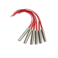 Élément chauffant à cartouche à tête unique haute densité électrique 220v 650watt pour imprimante 3d