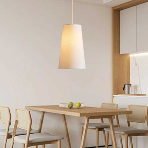 Luminaire suspendu moderne nordique rond E27 à commande par interrupteur LED pour restaurant, bar, hôtel, maison - Product Image 2