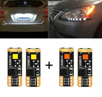 CANBUS T10 LED-Licht 3SMD W5W LED-Kuppel karte Kofferraum-Seiten markierung kuppel Park leuchte für Autos Weiß/Rot/Blau/Grün/Gelb/Pink