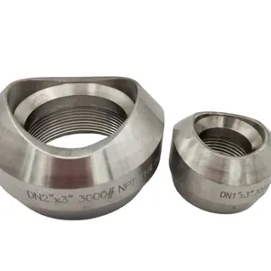 Metal alta qualidade aço inoxidável Weldolet 1/2 polegada ASTM 182 Gr. F51 Dimensões COMO MSS SP-97 SCH 40S