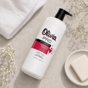 Pro Care Anti-Dandruff <b>Shampoo</b> with Herbal Extracts for Scalp Care and Daily Cleansing 1200 ml Olivia - Product Image 2