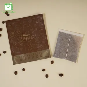 Kantong bubuk kemasan teh/kopi 3 sisi kantong sachet segel