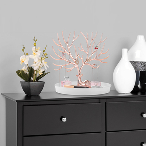 Accessoire de qualité supérieure Bijoux galvanisés Arbre Stand Organisateur Affichage Palette pour Boucles d'oreilles Colliers Bracelets Anneaux - Product Image 5