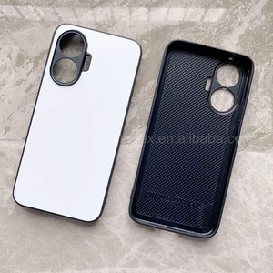 Funda 2D de TPU para Teléfono Móvil, Antigolpes, Negra, TPU+PC con Placa de Aluminio para <span class=keywords><strong>POCO</strong></span> F7, Fundas Personalizadas para Sublimación - Product Image 2