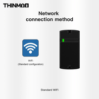 Thinmoo ABS 可定制徽标 OEM/ODM 支持 黑色 WiFi RFID 读卡器 13.56MHz ISO14443A 0-3m 读取距离 智能卡
