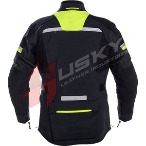 เสื้อกีฬาผ้าคอร์ดูร่าระบายอากาศได้ดีใส่สบายและกันน้ำเสื้อแจ็กเก็ตแข่งรถมอเตอร์ไซด์พร้อมกางเกงเอี๊ยมสำหรับผู้ชื่นชอบ - Product Image 6