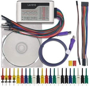 LA1010 USB Analyzer 16 Input Channels 100MHz English PC Software Handheld Instrument MCU FPGA Debug <b>Tool</b> 100% New 100% - Product Image 5