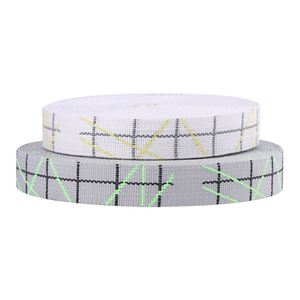 Custom Fashion Design Your logo Pattern Woven Polyester Cotton Nylon Jacquard <b>Webbing</b> Ribbon Tape - Product Image 3