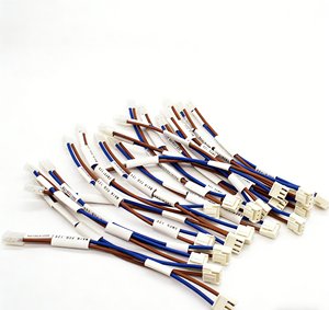 Câble de raccordement personnalisé PH2.0 2P mâle-mâle, pas de 2,0 mm, bleu, marron, PVC, pour applications industrielles et PCB - Product Image 2