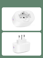 Stop Kontak Pintar WiFi Mesh OEM Italia dengan Monitor Energi, 16A, Modul ESP32/8266, Tasmota, Tahan Api, Layar <2 inci, Jangkauan 50m, Kompatibel Homekit