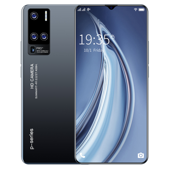 Real 4G Mobile Phone 6.53 Inch MTK6753 8 Core 720x1600 3GB+32GB Android 6.0 High-end with Side Fingerprint Dual SIM 3900mAh