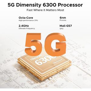 Doogee Fire 7 5G โทรศัพท์มือถือที่ทนทาน RAM 16GB ROM 256GB AI Gemini แบตเตอรี่ 13000mAh หน้าจอ 6.6 นิ้ว Android 15 ปลดล็อคแล้ว - Product Image 6