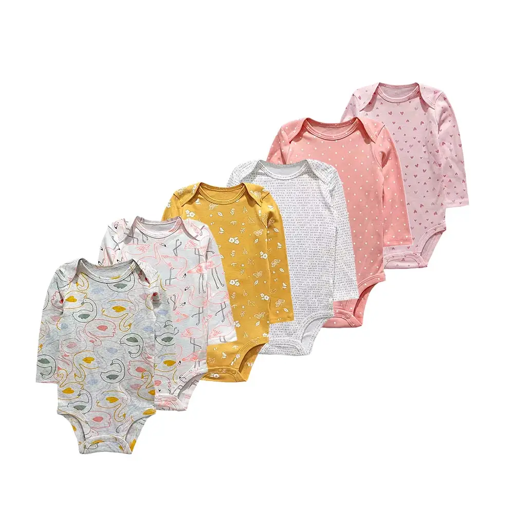 Vente en gros de vêtements personnalisés barboteuse en bambou pour bébés filles et enfants à la mode combinaison grenouillère pour bébés fabricants