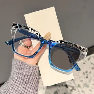 Montures de Lunettes Photochromiques Anti-Lumière Bleue pour Adultes, Unisexes, Forme de Visage en Diamant - Product Image 1