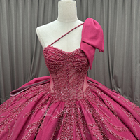 Vestido de Quinceañera, Vestidos de 15 Años, Vestido de Princesa con Volantes y Lazos, Mcd01
