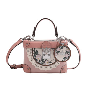 Đẹp Màu Hồng <span class=keywords><strong>Monet</strong></span> Vườn In Phụ Nữ Của Tote Chất Lượng Cao Hoa Oải Hương Màu Tím Hộp Túi Mùa Hè Thời Trang Vai Túi Crossbody - Product Image 1