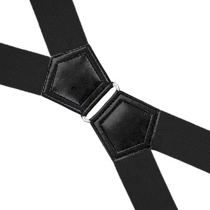 แฟชั่นSuspenders 1-1 1/2นิ้วกว้าง<span class=keywords><strong>X</strong></span>-ปรับสายคล้องHeavy Dutyคลิป - Product Image 3