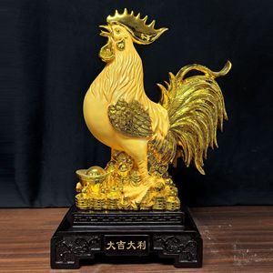 Adornos <span class=keywords><strong>de</strong></span> <span class=keywords><strong>Gallo</strong></span>, Animal del Zodíaco <span class=keywords><strong>de</strong></span> la Suerte, Atrae la Riqueza, <span class=keywords><strong>Gallo</strong></span> Dorado Creativo, Artesanía para Sala <span class=keywords><strong>de</strong></span> Estar, <span class=keywords><strong>Gallo</strong></span> del Zodíaco para Regalo <span class=keywords><strong>de</strong></span> Inauguración <span class=keywords><strong>de</strong></span> Casa - Product Image 3