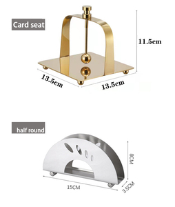 Porte-serviettes réglable en métal, pour Restaurant, Bar, <span class=keywords><strong>cuisine</strong></span>, acier inoxydable, marteau, tortue - Product Image 4