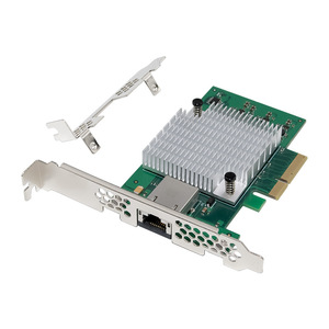 การ์ดอีเธอร์เน็ต 10G มาร์เวลล์ AQC113 พอร์ตเดียว 10Gbps RJ45 อะแดปเตอร์ <span class=keywords><strong>LAN</strong></span> PCI-E X4 PCIe 4.0 การ์ดเครือข่ายเซิร์ฟเวอร์สำหรับ NAS PC - Product Image 1