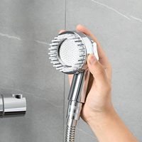 Pulvérisateur de robinet d'évier, tête de pulvérisation réglable pour bac à shampoing de salon, pomme de douche à main pour fauteuils de spa avec brosse méridienne