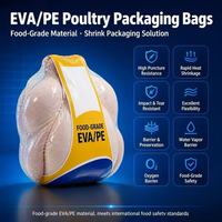 Sac rétractable pour volailles de qualité alimentaire en PE haute brillance 13''x18'' pour 5-14 lb