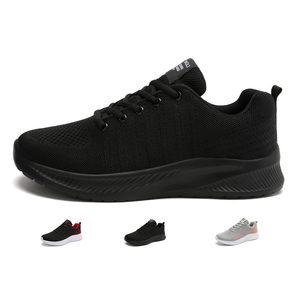 Chaussures de marche décontractées noires légères et respirantes de haute qualité pour hommes – Collection 2026 – Offre Spéciale - Product Image 1