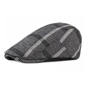 Großhandel billig benutzer definierte Mode Herren Baumwolle Baskenmütze Hut Masse