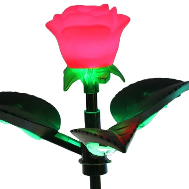 FLOWER Waterproof red led rose flower for outdoor decoration