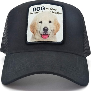 Animal <b>Baseball</b> Cap Patch Embroidered Cotton Women Men Trucker Hat Plain Mesh Adjustable Outdoor Sport Hunt <b>Ball</b> Caps Colors - Product Image 1
