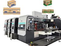 Máquina Automática de Impresión, Corte y Ranurado de Cartón Corrugado de Alta Velocidad