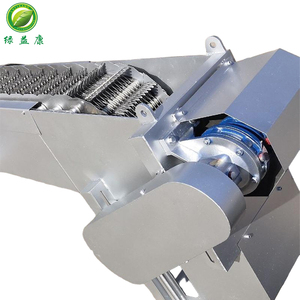 Roterende roosterreinigingsmachine van roestvrij staal 304 voor afvalwaterzuivering met pomp & motor, 1 jaar garantie - Product Image 1